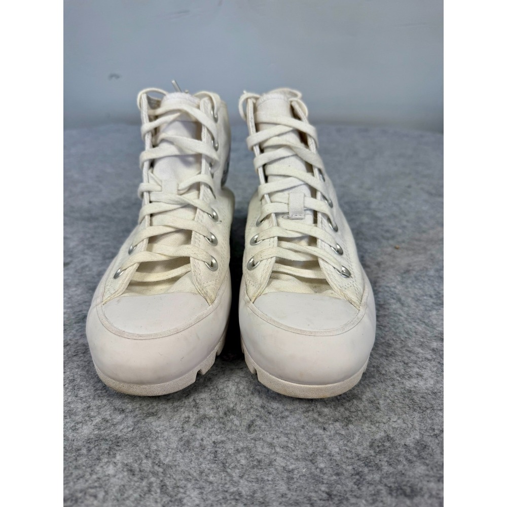 Converse‎ Chuck Taylor All Star Lugged Sneakers High Top White Women's Size 6.5